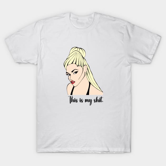 GWEN STEFANI FAN ART!!! T-Shirt by cartoonistguy